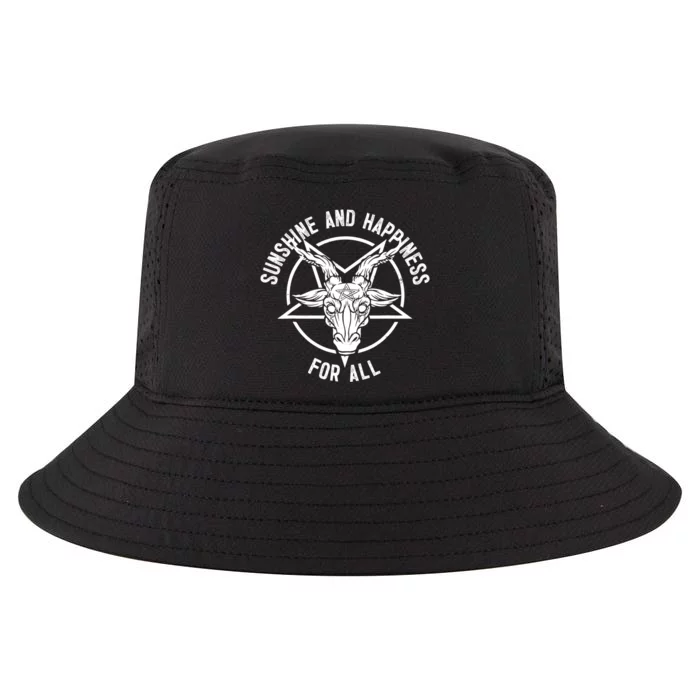 Funny Heavy Metal Band Fan Gift Metalhead Funny Black Goth Style Gift Cool Comfort Performance Bucket Hat