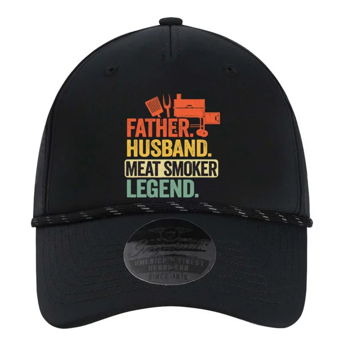 Father Husband Meat Smoker Legend Grilling Dad Meat Smoking Performance The Dyno Cap