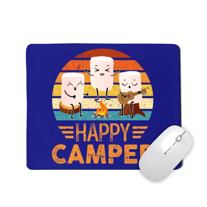 Funny Happy Marshmallow Camper Cute Meaningful Gift Mousepad