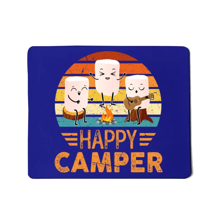 Funny Happy Marshmallow Camper Cute Meaningful Gift Mousepad