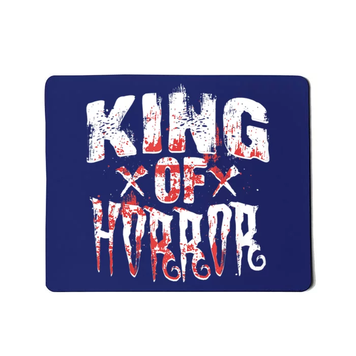 Funny Horror Movie Gift Scary King Of Horror Mousepad