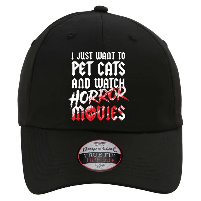 Cats Horror Movie Fan Halloween Horror Cat Lover Gifts The Original Performance Cap