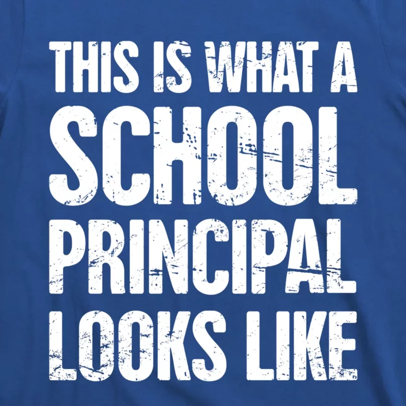 Funny Highschool Middle And Eletary School Principal Gift T-Shirt