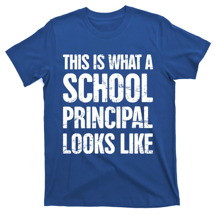 Funny Highschool Middle And Eletary School Principal Gift T-Shirt