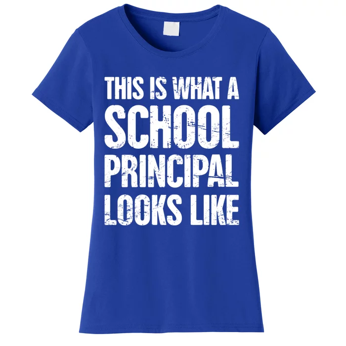 Funny Highschool Middle And Eletary School Principal Gift Women's T-Shirt