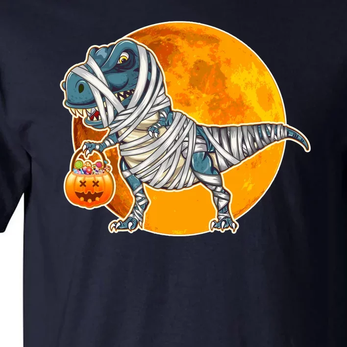 Funny Halloween Mummy TRex Tall T-Shirt