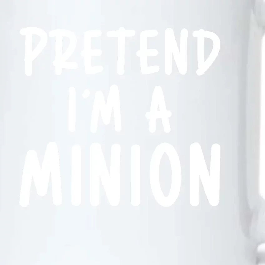 Funny Halloween Minion Pretend Im A Minion Costume Party Gift Black Color Changing Mug