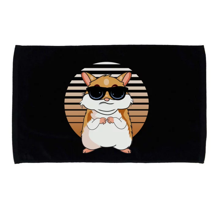 Funny Hamster Meaningful Gift Microfiber Hand Towel