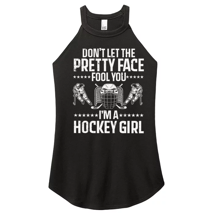 Field Hockey Mom Field Hockey Player Hockey Fan Women’s Perfect Tri Rocker Tank