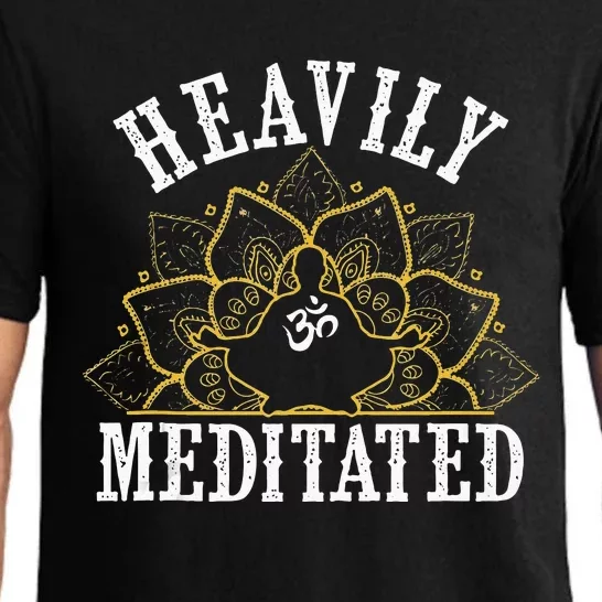 Funny Heavily Meditated Meditation Yoga Pajama Set