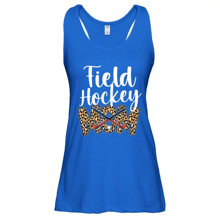 Field Hockey Mom Leopard Cheetah Field Hockey Mom Gift Ladies Essential Flowy Tank