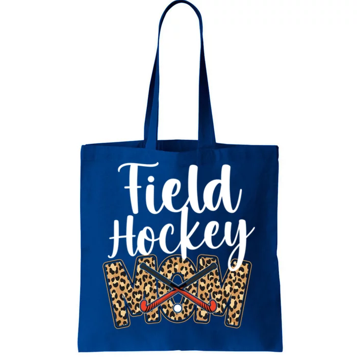 Field Hockey Mom Leopard Cheetah Field Hockey Mom Gift Tote Bag