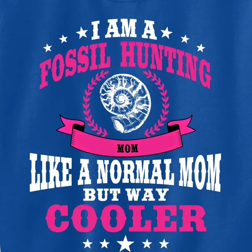 Fossil Hunting Mom Outfit Fossil Hunter Cute Gift Kids Sweatshirt