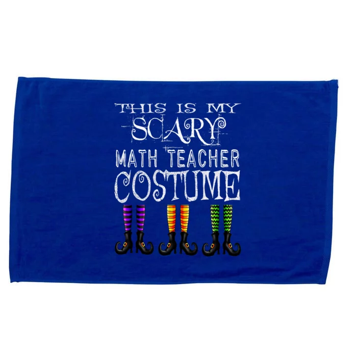 Funny Halloween Math Teacher Costume Microfiber Hand Towel