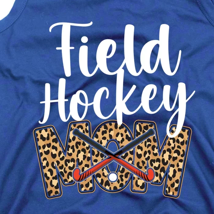 Field Hockey Mom Leopard Cheetah Field Hockey Mom Cool Gift Tank Top