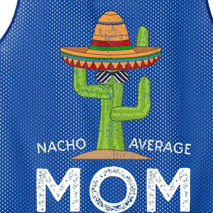 Fun Hilarious Mom Joke Mesh Reversible Basketball Jersey Tank