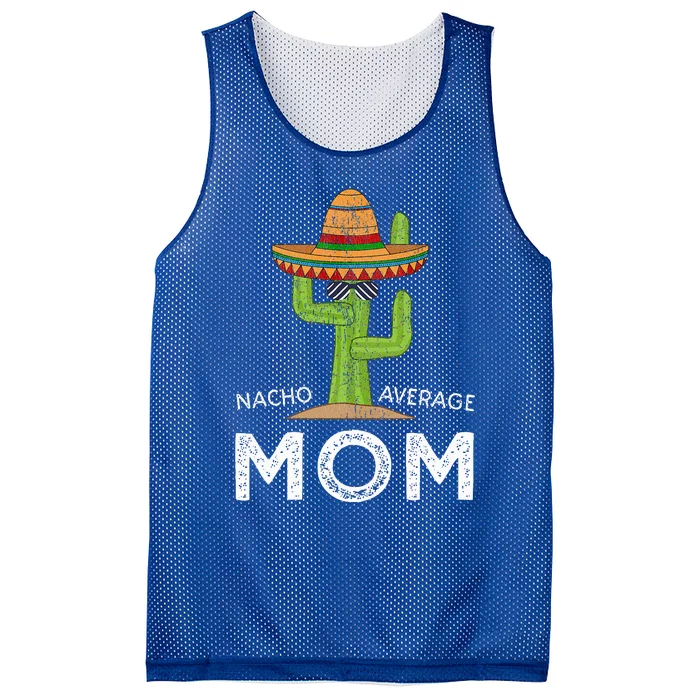 Fun Hilarious Mom Joke Mesh Reversible Basketball Jersey Tank