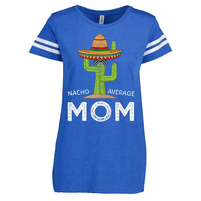 Fun Hilarious Mom Joke Enza Ladies Jersey Football T-Shirt