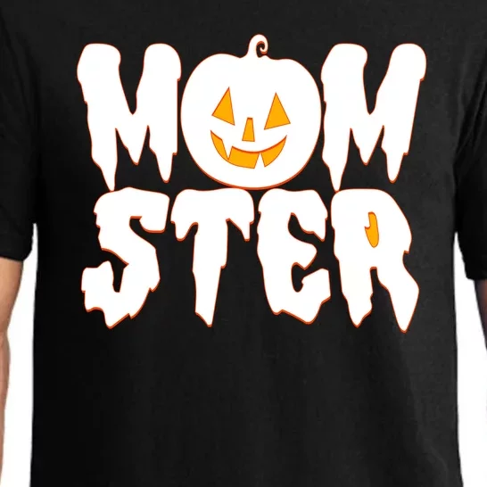 Funny Halloween Momster Monster Pajama Set