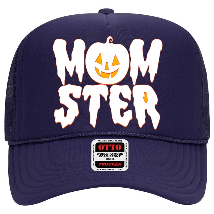 Funny Halloween Momster Monster High Crown Mesh Trucker Hat