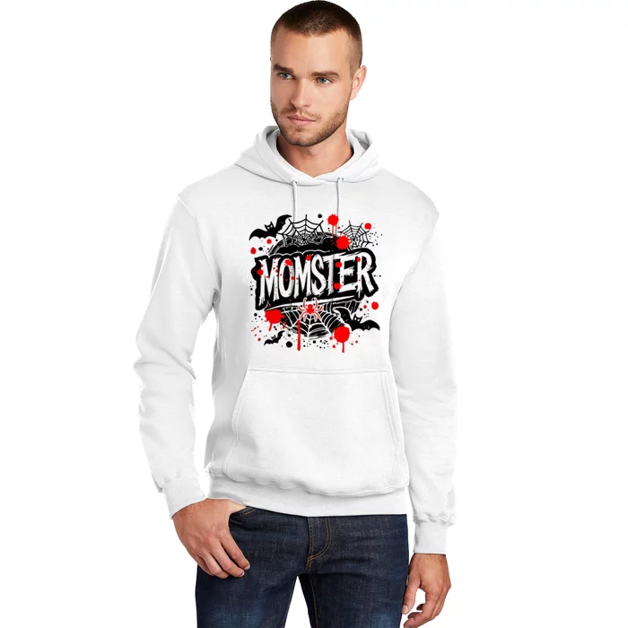 Funny Halloweem Momster Monster Mommy Mom Mother Matching Family Hoodie