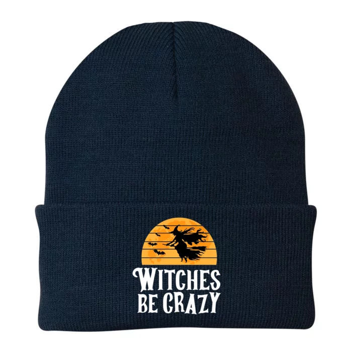 Funny Halloween Meaningful Gift Witches Be Crazy Halloween Gift Knit Cap Winter Beanie