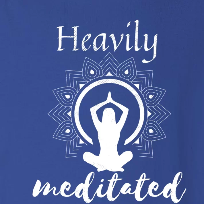 Funny Heavily Meditation Yoga Spiritual Meditated Dala Gift Toddler Long Sleeve Shirt