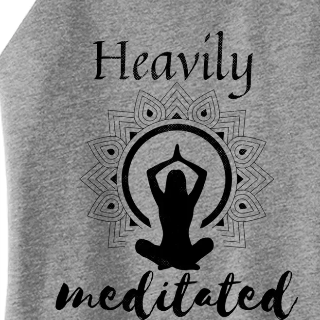 Funny Heavily Meditation Yoga Spiritual Meditated Dala Gift Women’s Perfect Tri Rocker Tank