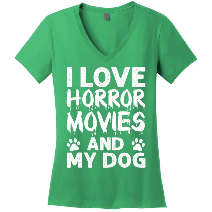 Funny Horror Movie Art For Film Horror Movie Lover Women's V-Neck T-Shirt