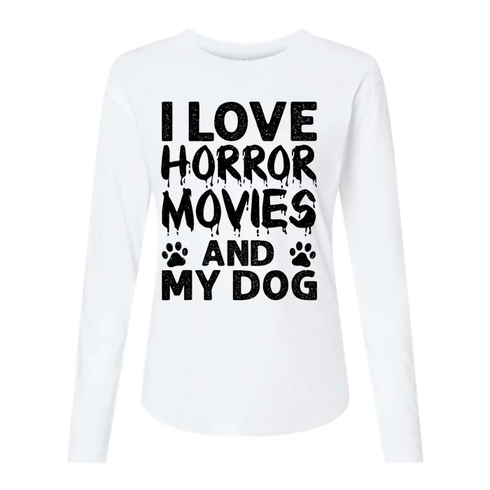 Funny Horror Movie Art For Film Horror Movie Lover Womens Cotton Relaxed Long Sleeve T-Shirt