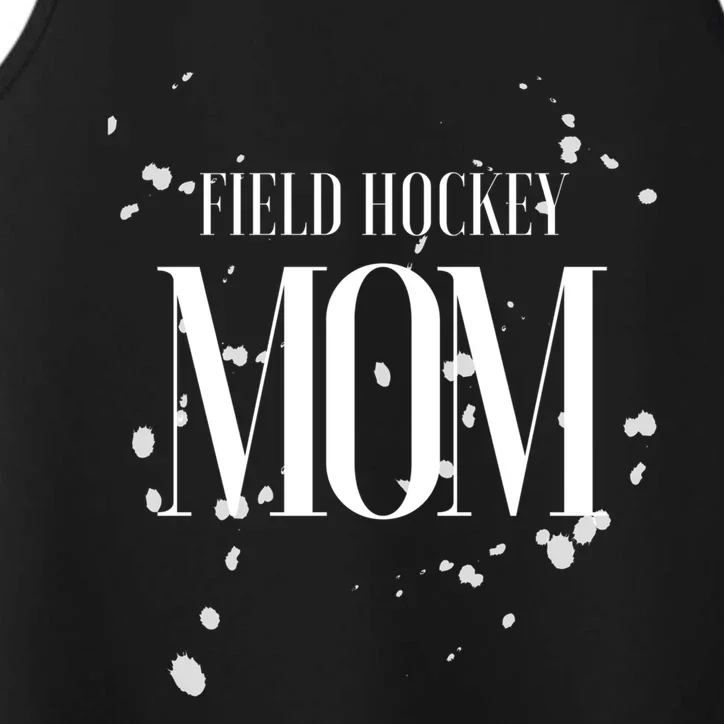 Field Hockey Mom Game Day Team Mama Biggest Fan Proud Parent Gift Performance Tank