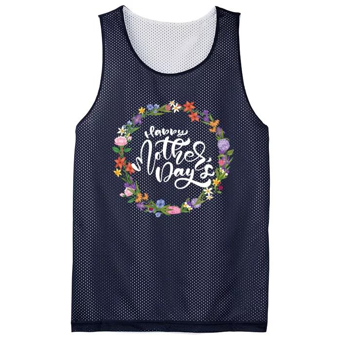 Funny Happy MotherS Day Gift For MotherS Day Mesh Reversible Basketball Jersey Tank