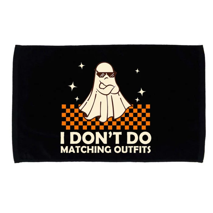 Family Halloween Matching S I DonT Do Matching Outfits Microfiber Hand Towel