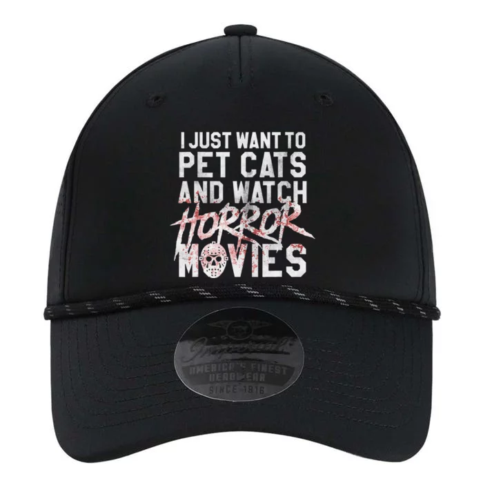 Funny Horror Movie Fan Halloween Cat Lover Gift Performance The Dyno Cap