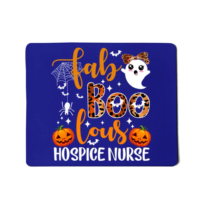 Faboolous Hospice Nurse Funny Hospice Nurse Squad Halloween Gift Mousepad