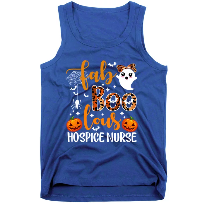 Faboolous Hospice Nurse Funny Hospice Nurse Squad Halloween Gift Tank Top