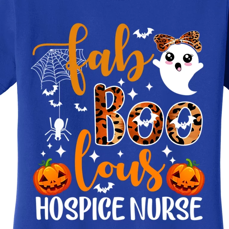 Faboolous Hospice Nurse Funny Hospice Nurse Squad Halloween Gift Women's T-Shirt