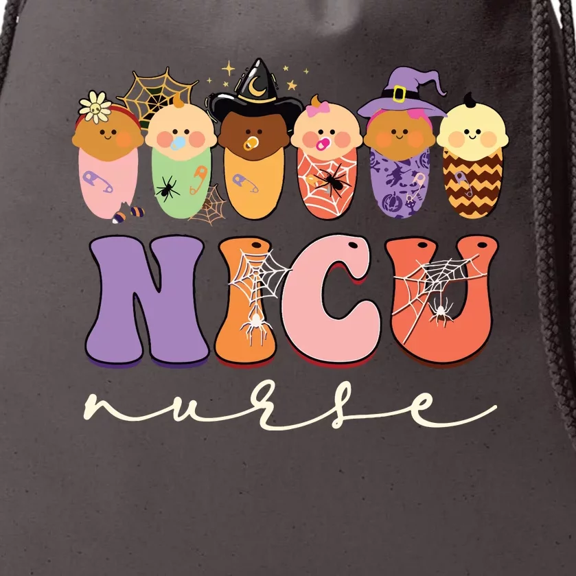 Funny Halloween Nicu Nurse Party Costume Drawstring Bag