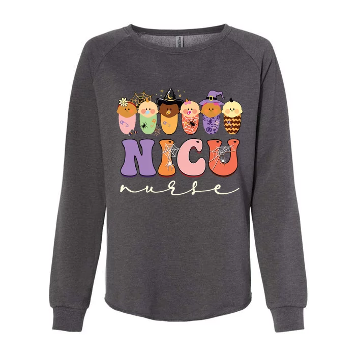 Funny Halloween Nicu Nurse Party Costume Womens California Wash Sweatshirt