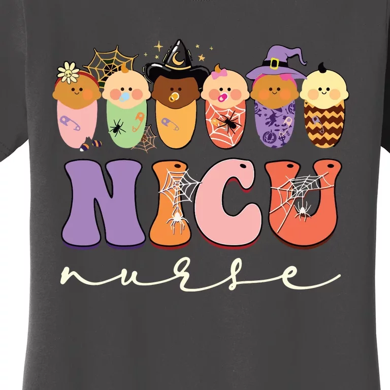 Funny Halloween Nicu Nurse Party Costume Women's T-Shirt