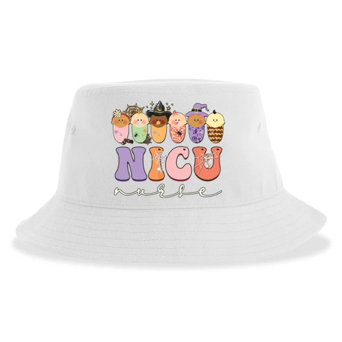 Funny Halloween Nicu Nurse Party Costume Sustainable Bucket Hat