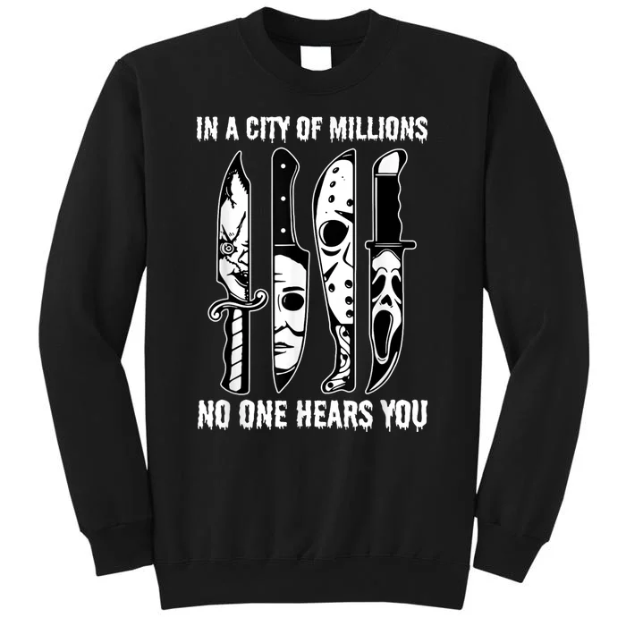 Funny Halloween No One Hears You Sweatshirt