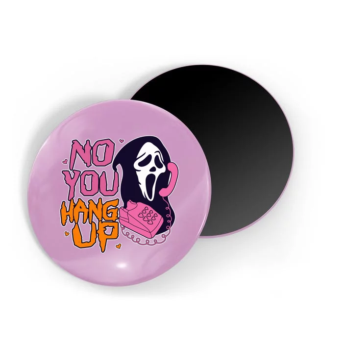 Funny Halloween No You Hang Up Scream Ghostface Mask Magnet