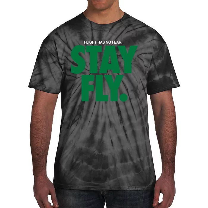 Flight Has No Fear Stay Fly Rodney Mcleod Tie-Dye T-Shirt