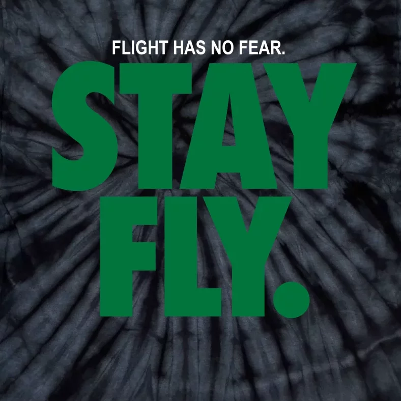 Flight Has No Fear Stay Fly Rodney Mcleod Tie-Dye T-Shirt