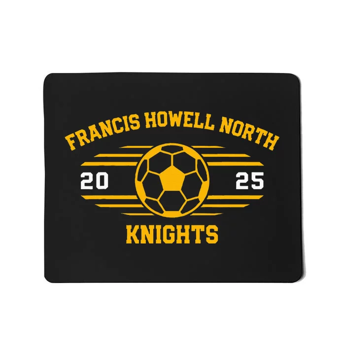 Francis Howell North Knights Soccer Ball 2025 Mousepad