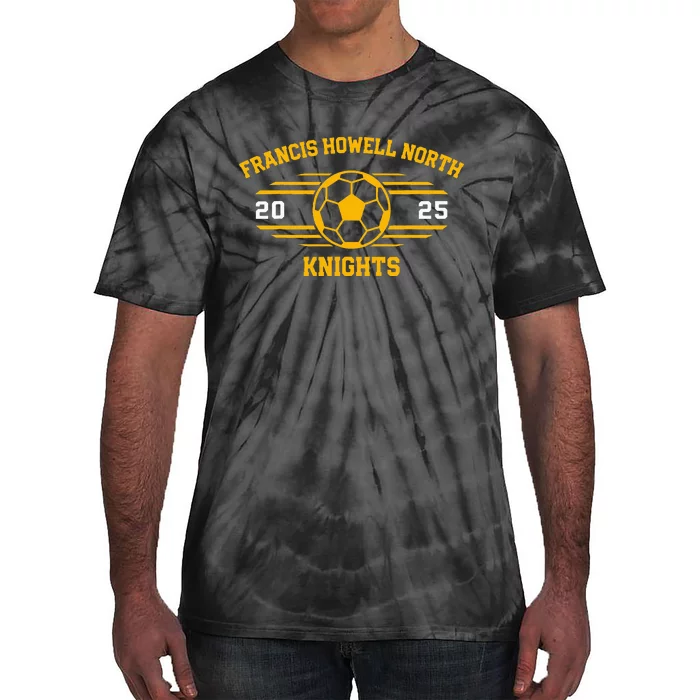 Francis Howell North Knights Soccer Ball 2025 Tie-Dye T-Shirt