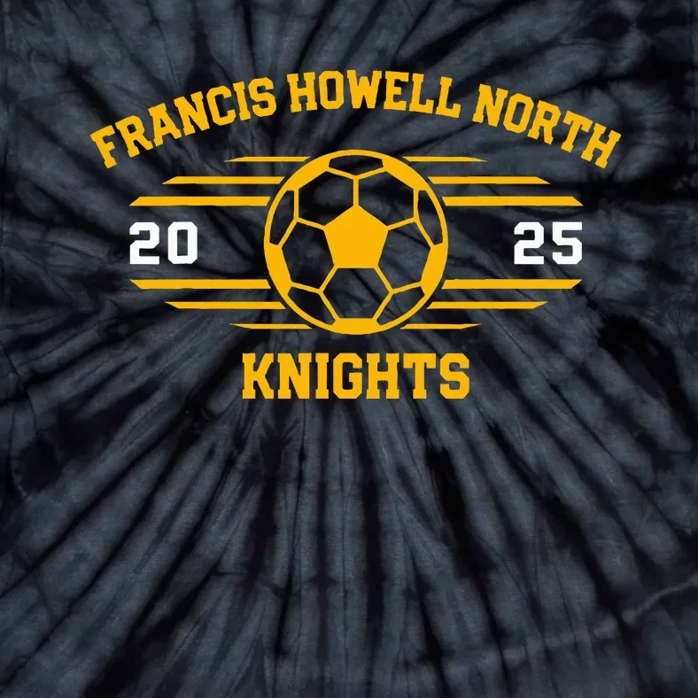 Francis Howell North Knights Soccer Ball 2025 Tie-Dye T-Shirt