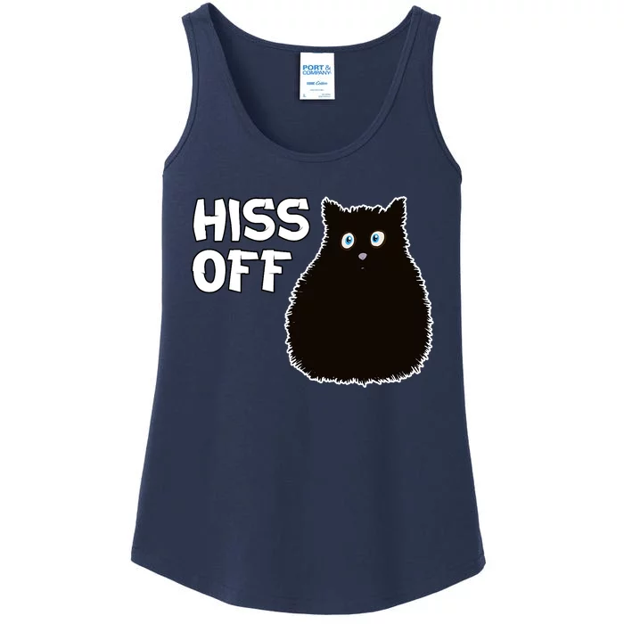 Funny Hiss Off Funny Gift Ladies Essential Tank