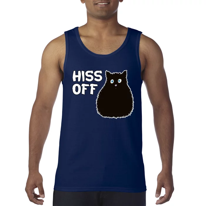 Funny Hiss Off Funny Gift Tank Top